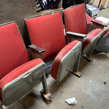 Music Box Seating - Four Seats from Remodel - Fair Condition